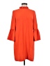 J.Crew 100% Polyester Orange Casual Dress Size 6 - photo 2