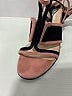 Prada 100% Suede Color Block Pink Sandals Size EU 37 - photo 3