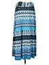 Robert Louis Print Blue Casual Skirt Size XL - photo 1