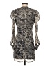 Aqua Paisley Gray Cocktail Dress Size S - photo 2