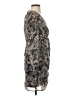 Aqua Paisley Gray Cocktail Dress Size S - photo 4