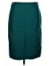J.Crew 100% Polyester Solid Teal Formal Skirt Size 8 - photo 1