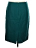 J.Crew 100% Polyester Solid Teal Formal Skirt Size 8 - photo 2