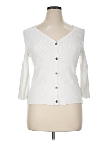 DKNY Jeans 3/4 Sleeve Blouse (view 1)