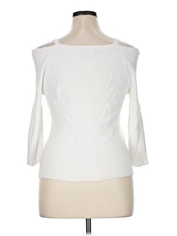 DKNY Jeans 3/4 Sleeve Blouse (view 2)