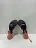 Prada 100% Suede Color Block Pink Sandals Size EU 37 - photo 9