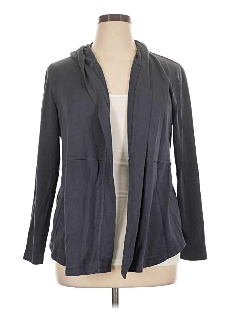 Pre-owned Orvis Cardigan Sweater In Gray
