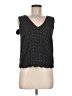 ModCloth 100% Cotton Black Sleeveless Blouse Size M - photo 1