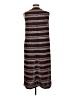 BCBGeneration Burgundy Black Sweater Vest Size L - photo 2