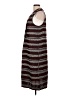 BCBGeneration Burgundy Black Sweater Vest Size L - photo 5