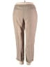 Rafaella 100% Linen Solid Tan Linen Pants Size 16 - photo 2