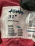 Ksubi Color Block Red Jeans Size 31 waist - photo 8