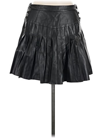 Maje Faux Leather Skirt (view 1)