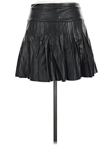 Maje Faux Leather Skirt (view 2)