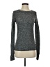 American Eagle Outfitters Metallic Gray Pullover Sweater Size XS - photo 1