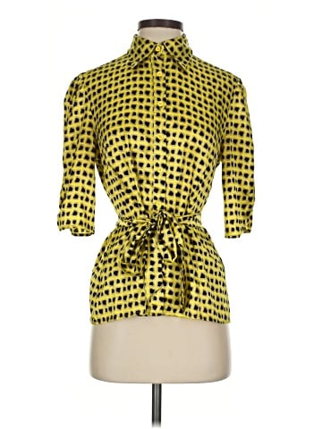 Essentials by Milano 3/4 Sleeve Blouse (view 1)