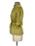 Essentials by Milano Yellow 3/4 Sleeve Blouse Size S - photo 5