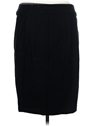 INC International Concepts Faux Leather Skirt (view 2)