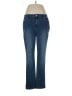 Chico's Hearts Blue Jeans Size Lg (2.5) - photo 1