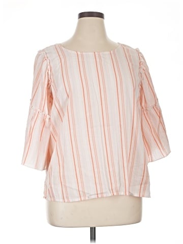 Seven7 3/4 Sleeve Blouse (view 1)