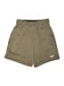 Nike 100% Polyester Solid Tan Athletic Shorts Size XS - photo 1