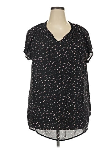 Croft & Barrow Short Sleeve Blouse (view 1)