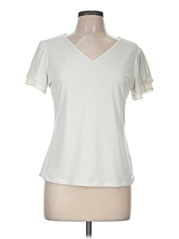 Calvin Klein Short Sleeve Blouse (view 1)