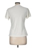Calvin Klein Ivory Short Sleeve Blouse Size M - photo 2