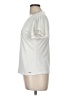 Calvin Klein Ivory Short Sleeve Blouse Size M - photo 5