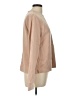 Unbranded Pink Tan Long Sleeve Blouse Size L - photo 4
