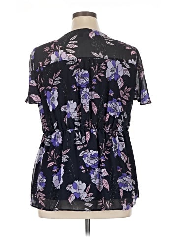 Lane Bryant Short Sleeve Blouse (view 2)