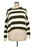 rue21 100% Acrylic Stripes Green Pullover Sweater Size 2X - photo 1