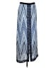 BCBGMAXAZRIA 100% Polyester Chevron-herringbone Blue Casual Skirt Size S - photo 1