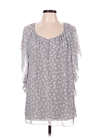 Black Rainn 3/4 Sleeve Blouse (view 1)