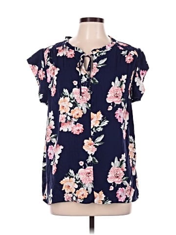 Buffalo by David Bitton Short Sleeve Blouse (view 1)