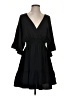 Unbranded 100% Polyester Solid Black Casual Dress Size S - photo 1
