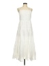 Chaps White Casual Dress Size M - photo 1