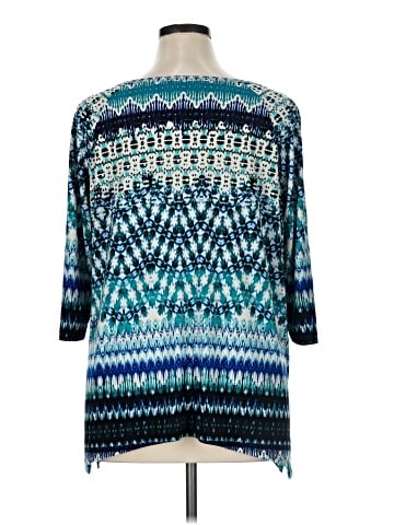 Karen Kane 3/4 Sleeve Blouse (view 2)