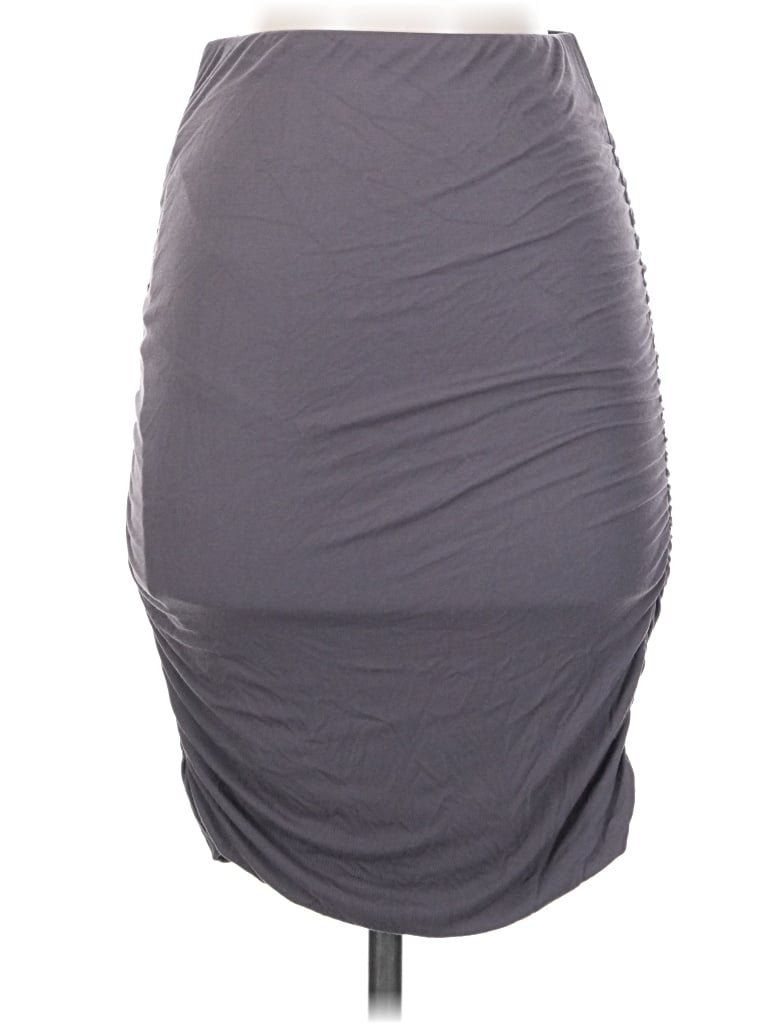 Pre-owned Ogl Casual Skirt In Gray