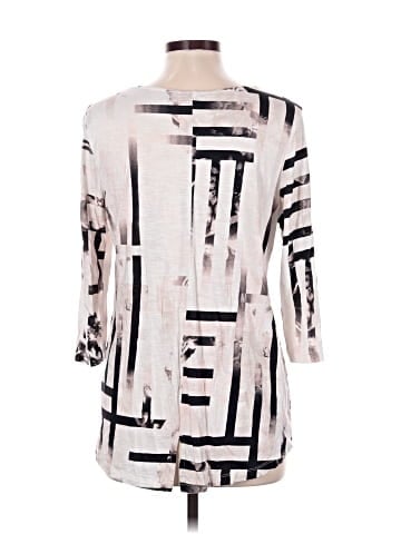 Chico's 3/4 Sleeve T-Shirt (view 2)
