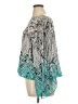 Alfani Teal 3/4 Sleeve Blouse Size 1X - photo 5
