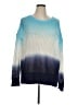 J.Crew 100% Linen Tie-dye Blue Pullover Sweater Size XL - photo 1