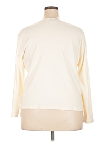 Karen Scott Long Sleeve Top (view 2)