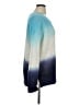 J.Crew 100% Linen Tie-dye Blue Pullover Sweater Size XL - photo 4