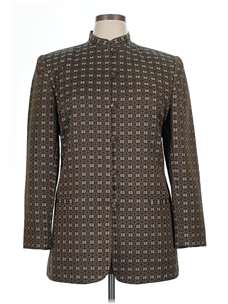 Pre-owned Doncaster Collection Coat In Brown