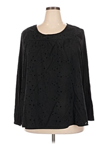 Lane Bryant Long Sleeve Blouse (view 1)