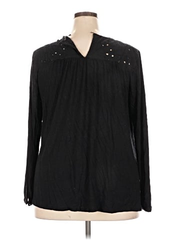 Lane Bryant Long Sleeve Blouse (view 2)
