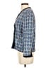 Zara 100% Elastane Tweed Blue Blazer Size XS - photo 5