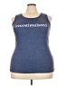 Unbranded Blue Sleeveless T-Shirt Size 3X - photo 1
