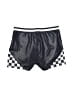 More Than Magic Checkered-gingham Silver Athletic Shorts Size 4 - 5 - photo 2